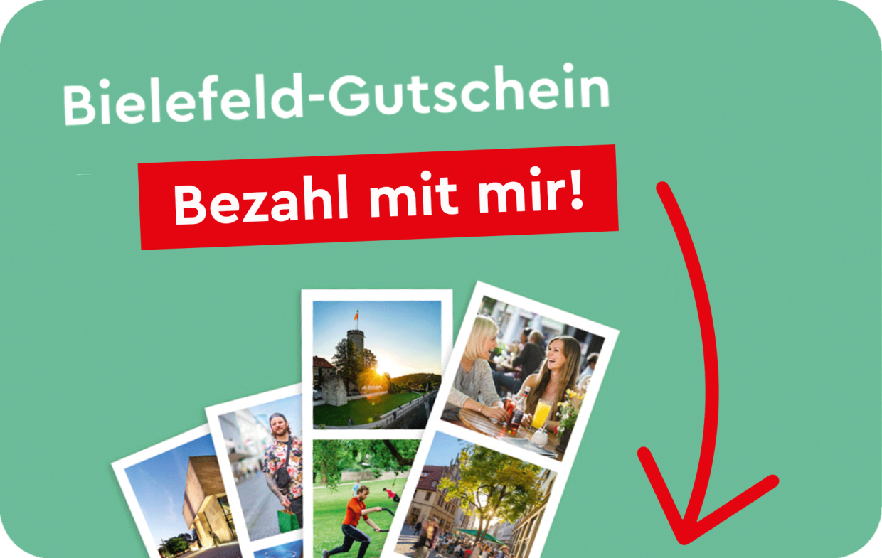 mit dem Bielefeld Gutschein bezahlen