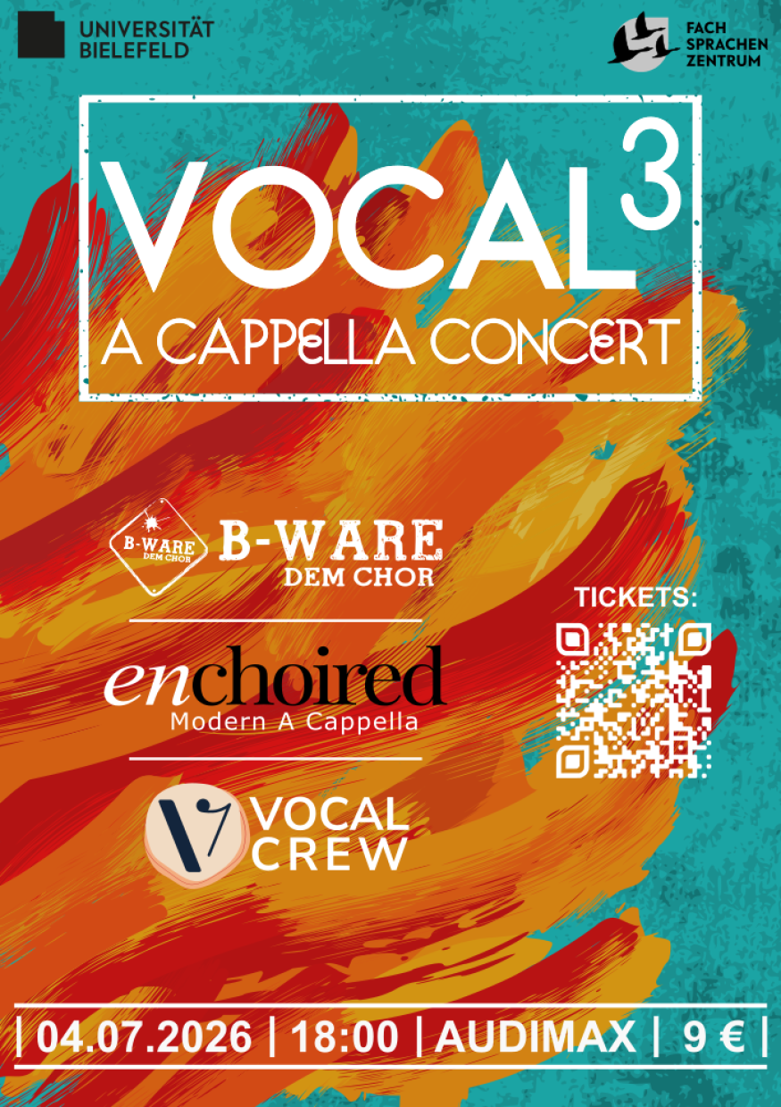 Plakat Konzert Vocal 3