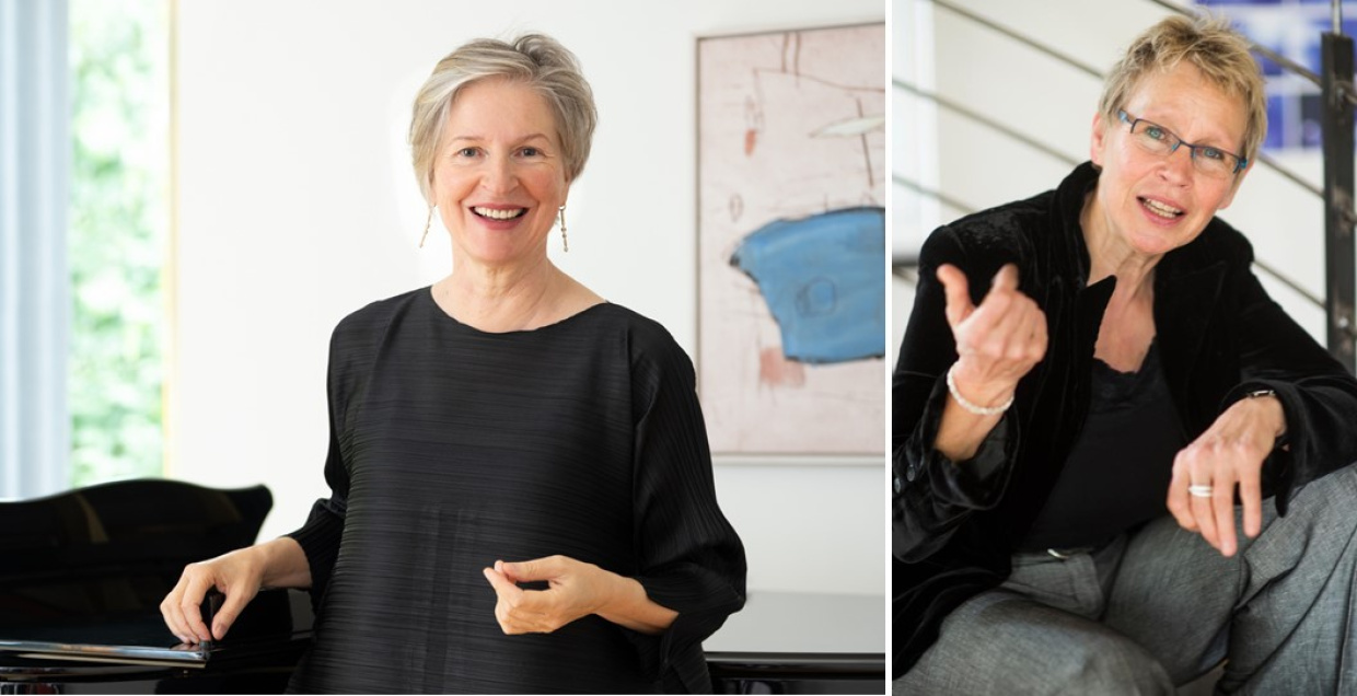 Mezzosopranistin und Pianistin 