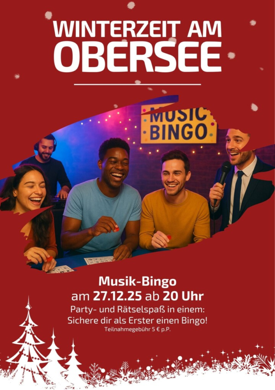 Music Bingo 27.12.