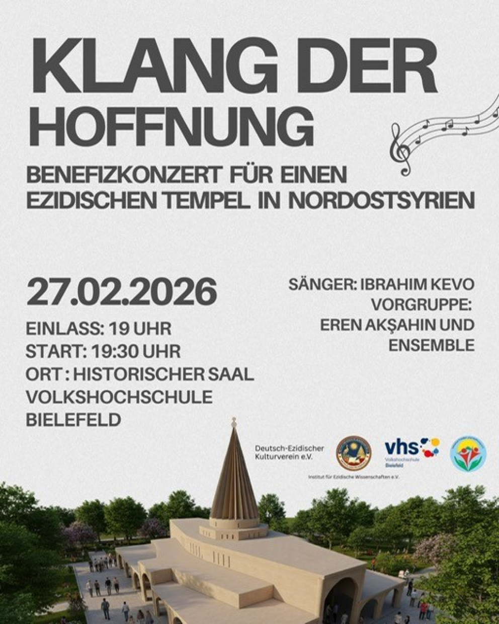 Flyer Benefizkonzert