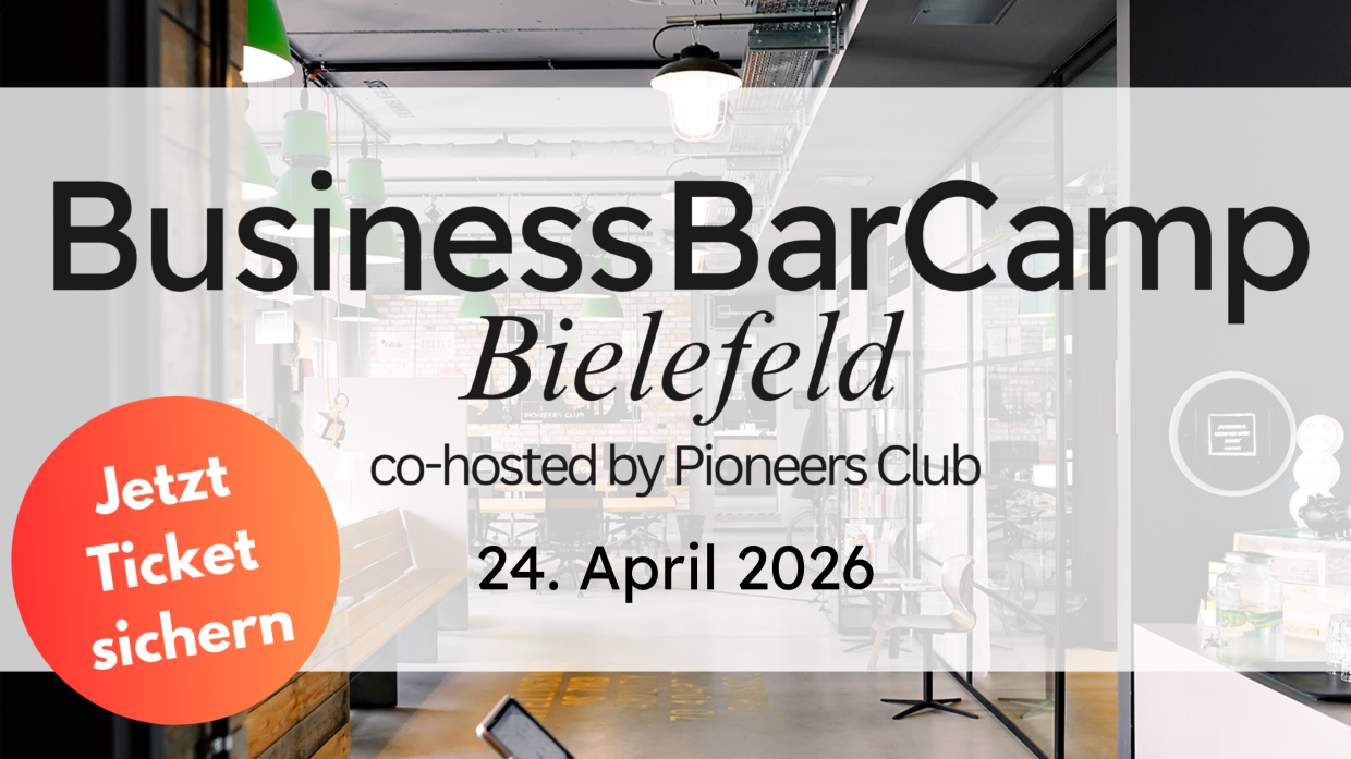 Logo des Business BarCamp Bielefeld am 24. April 2026