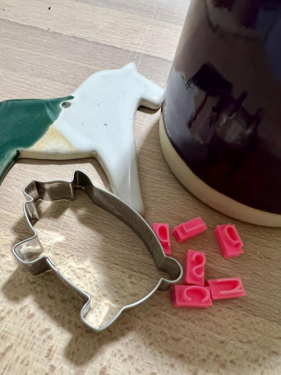 Tolle kleine Werke werden aus Ton entstehen 