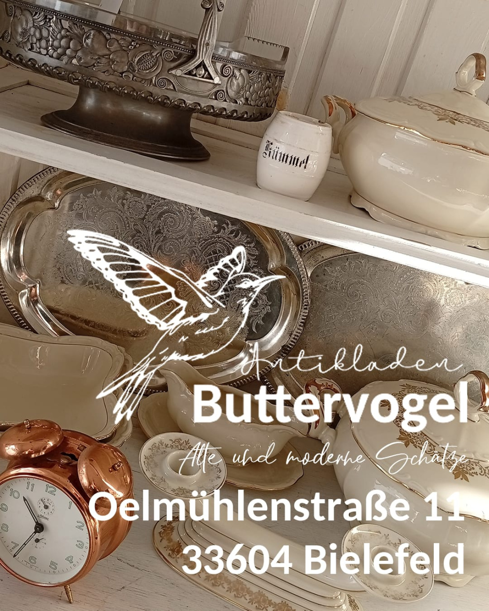 Antikladen Buttervogel, Oelmühlenstr. 11 in 33604 Bielefeld