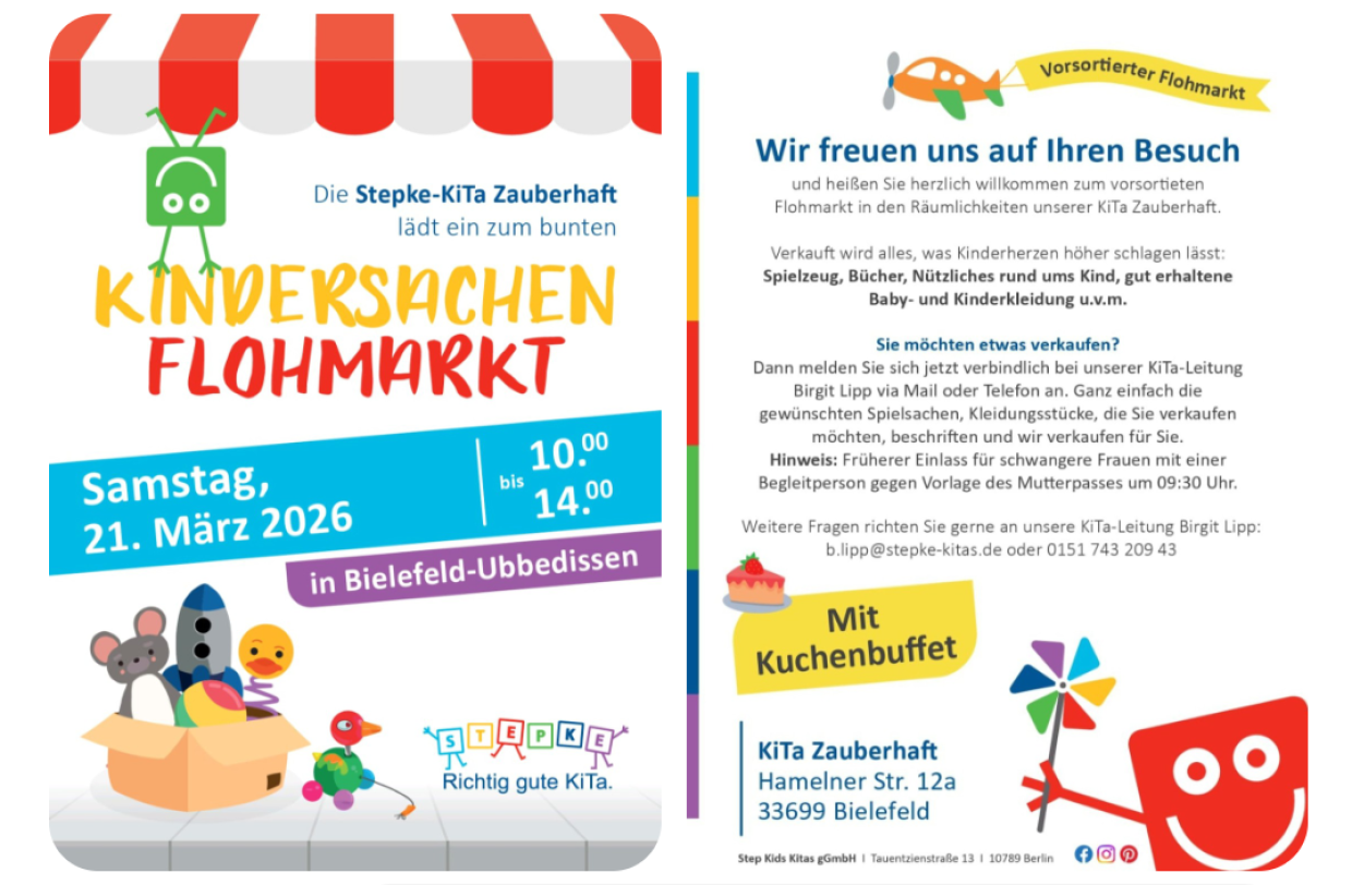 Flyer Kinderflohmarkt 