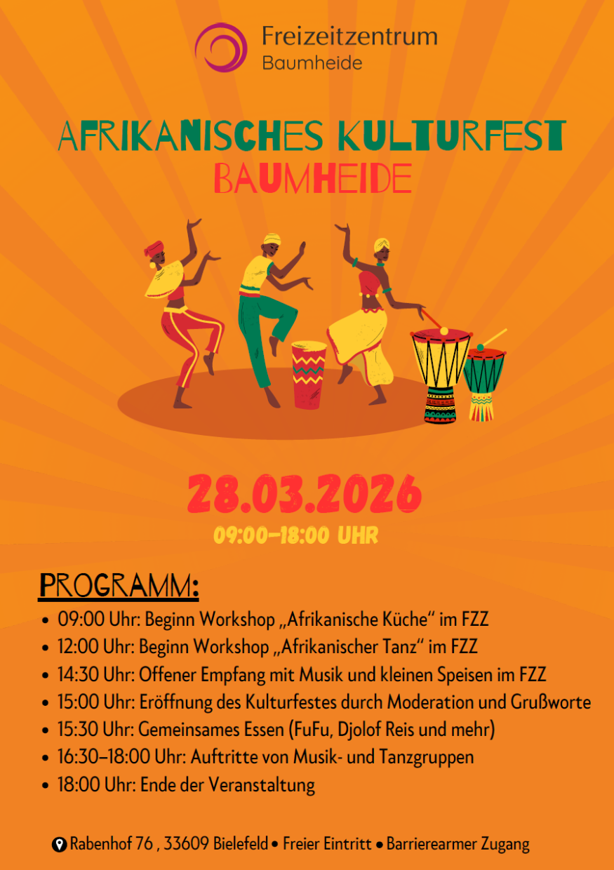 Flyer Afrikanisches Kulturfest