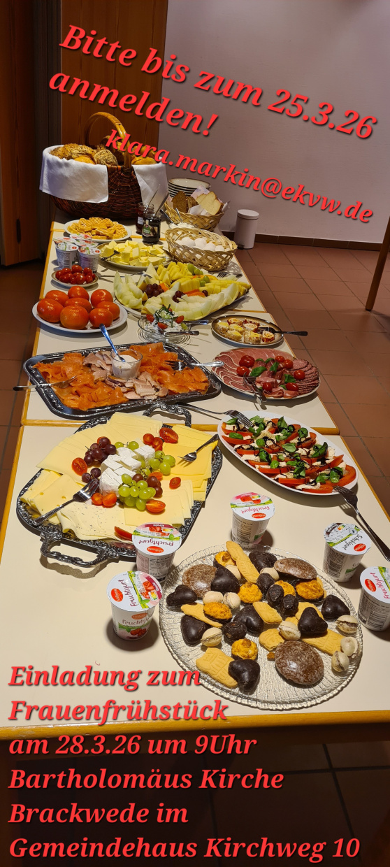 Anmeldung bis zum 26.3.26 !!!