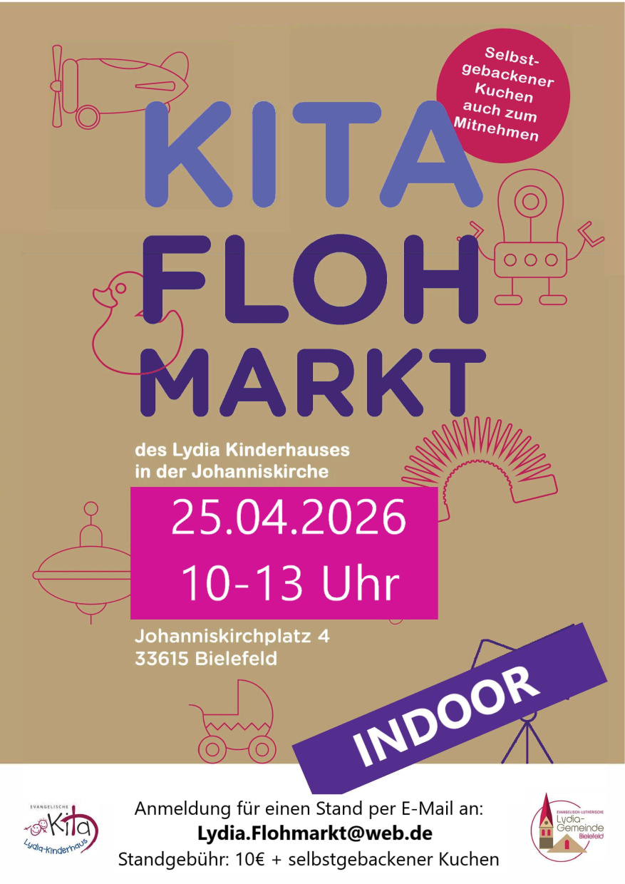 Kita-Flohmarkt des Lydia-Kinderhauses
