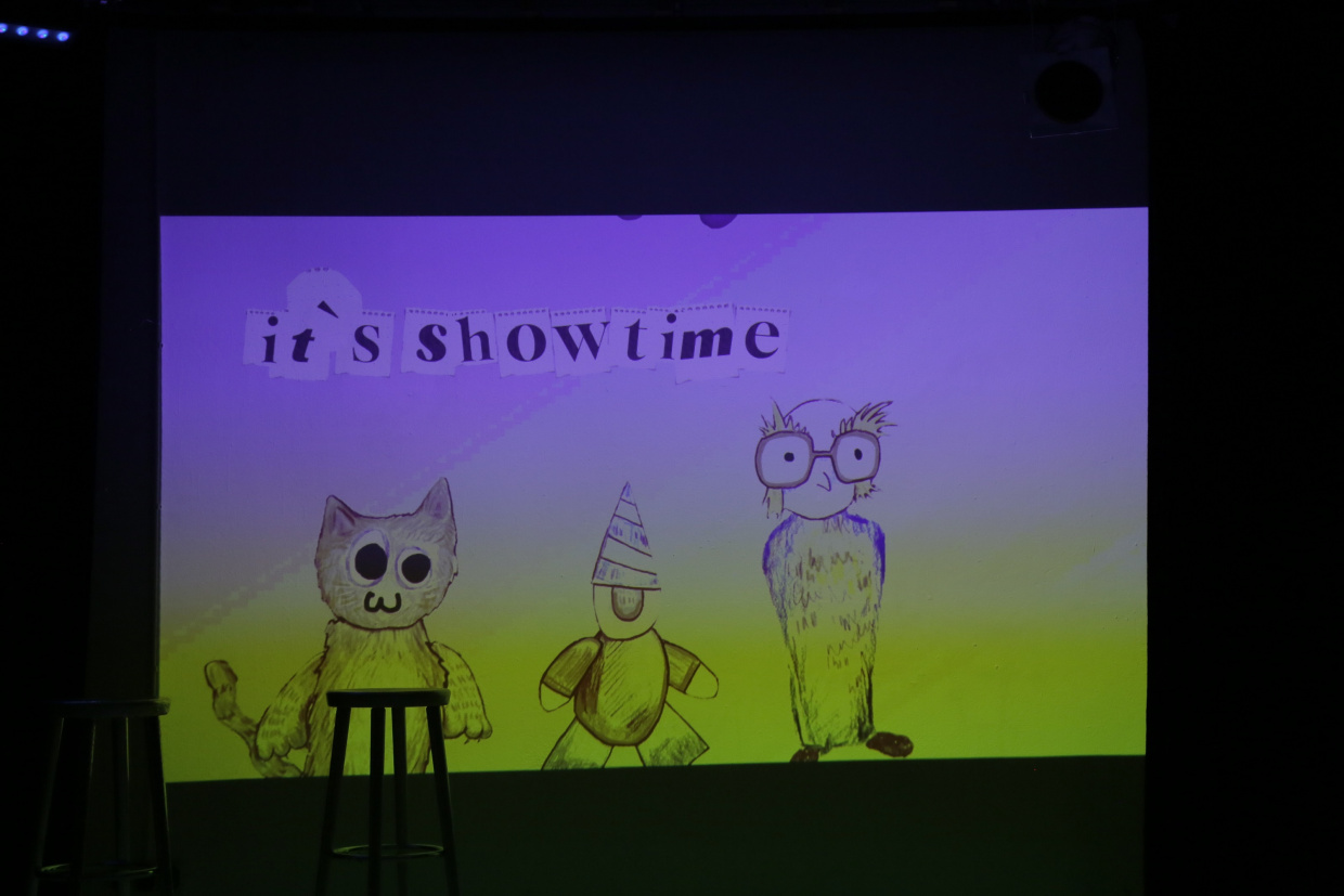 Szenenfoto aus dem Stop-Motion-Film der Theaterproduktion FAKE