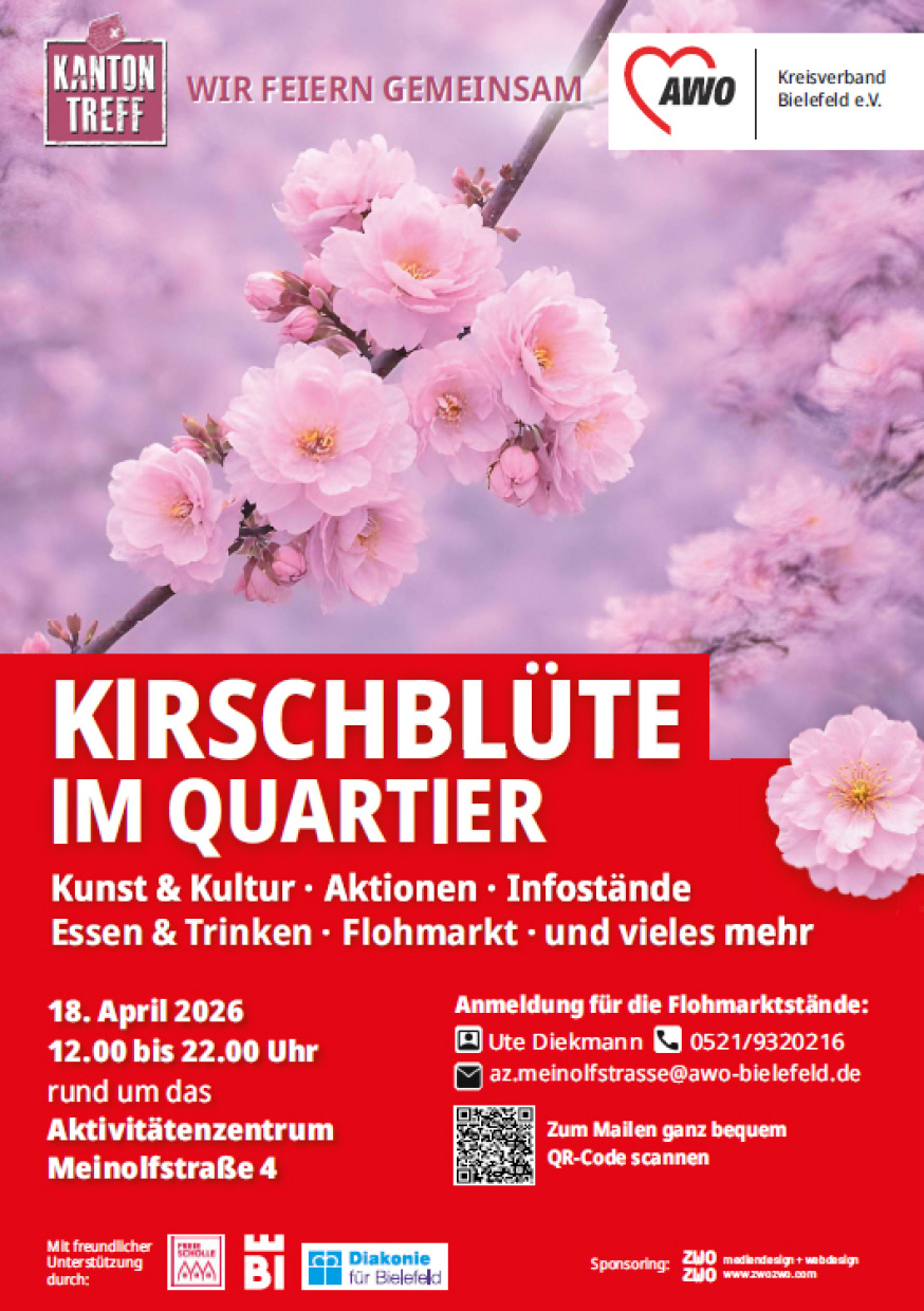 Kirschblüte im Quartier