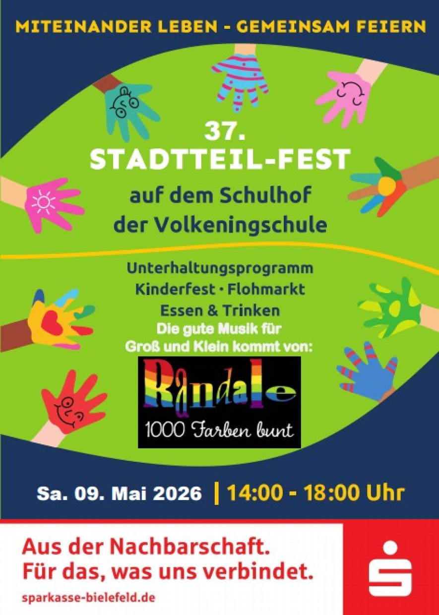 Plakat 37. Stadtteilfest 
