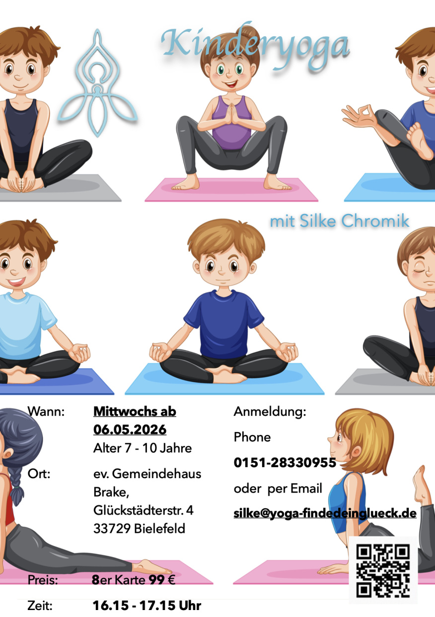 Kinder beim Yoga