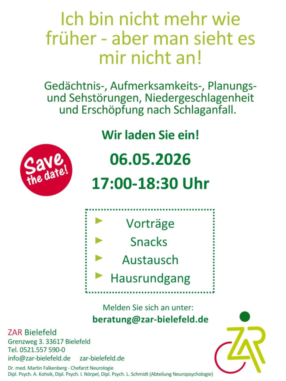 Einladung zum Vortrag