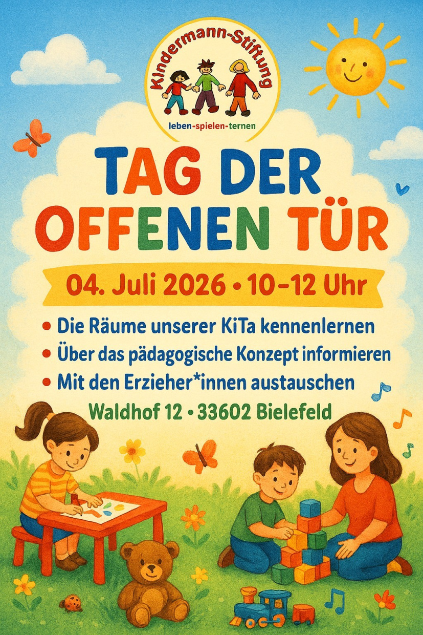 Plakat Tag der offenen Tür