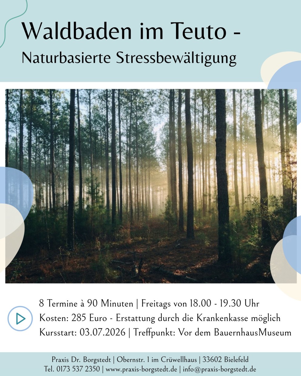Waldbaden Flyer (Front page)