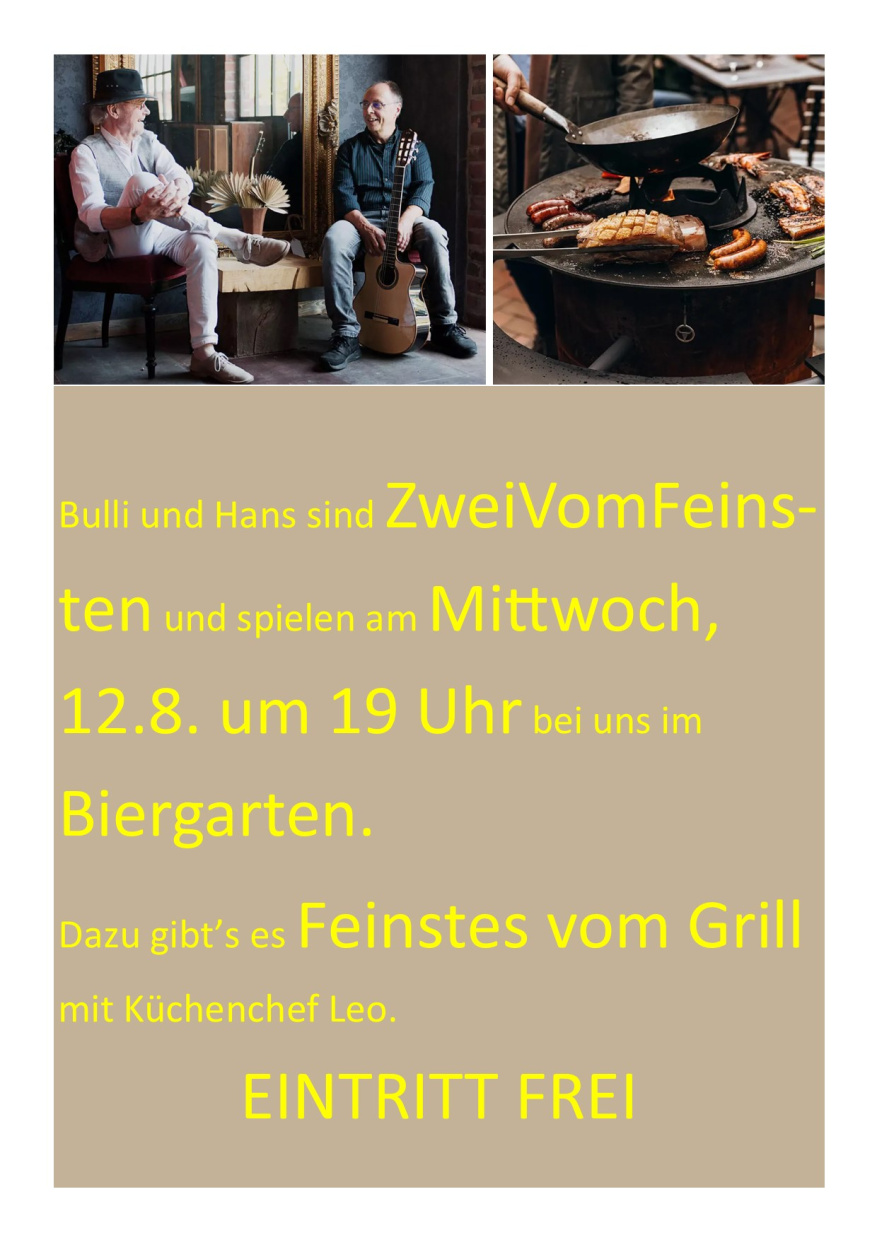 Musik und BBQ