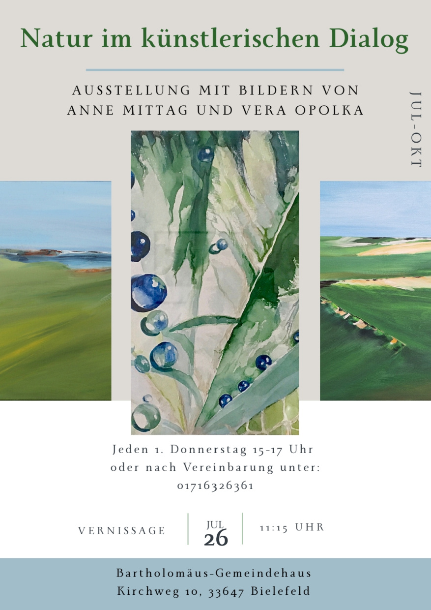 Ausstellung im Gemeindehaus Bartholomäus - Brackwede