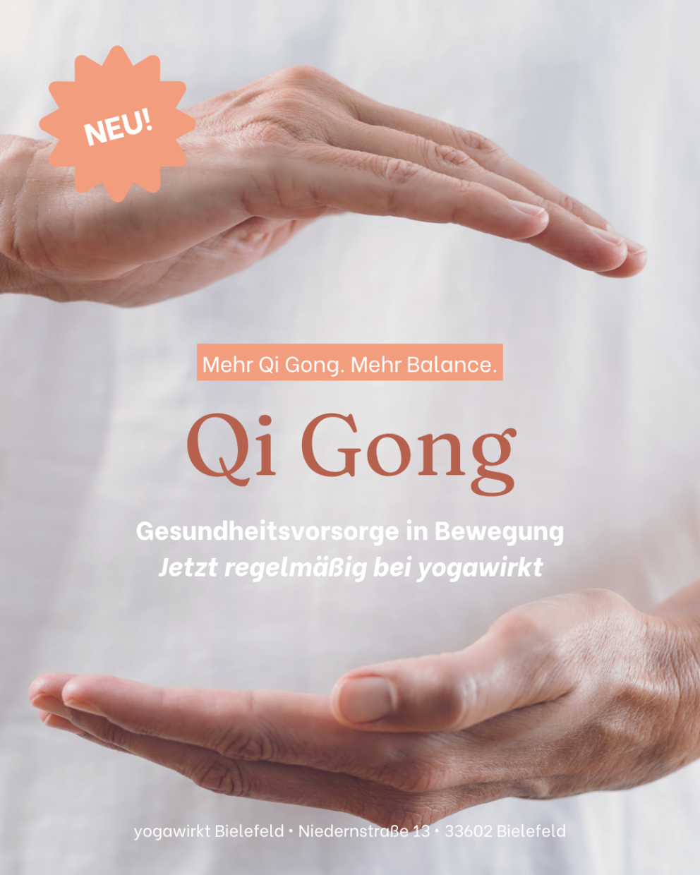 Qi Gong im Yogastudio