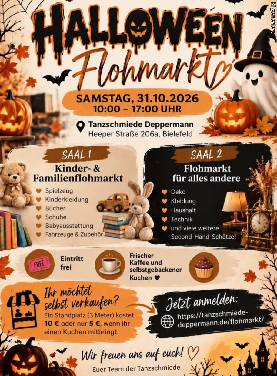 Halloween-Flohmarkt