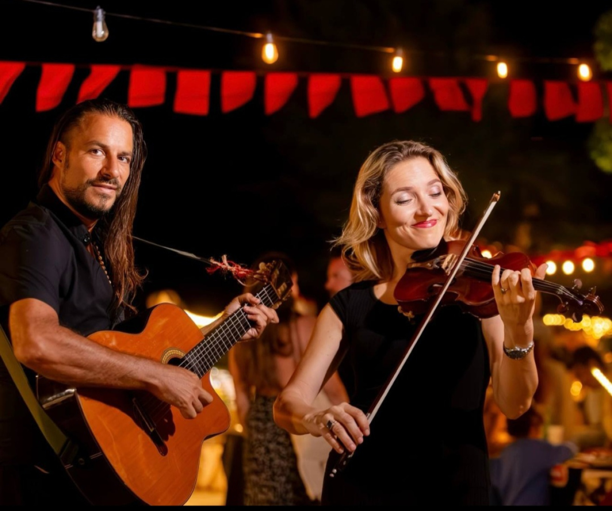 André Krengel & Sofia Lych auf ihrer Tournee