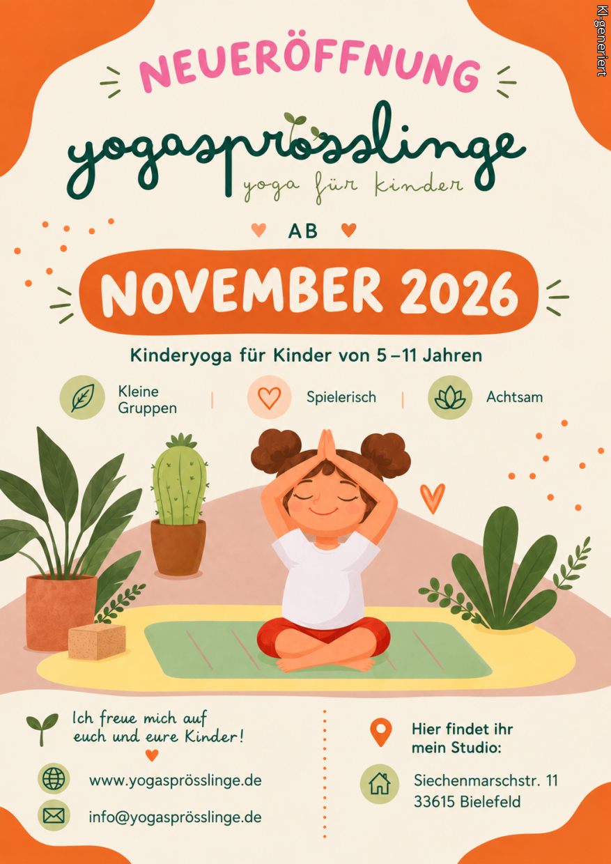 Yoga für Kinder in Bielefeld
