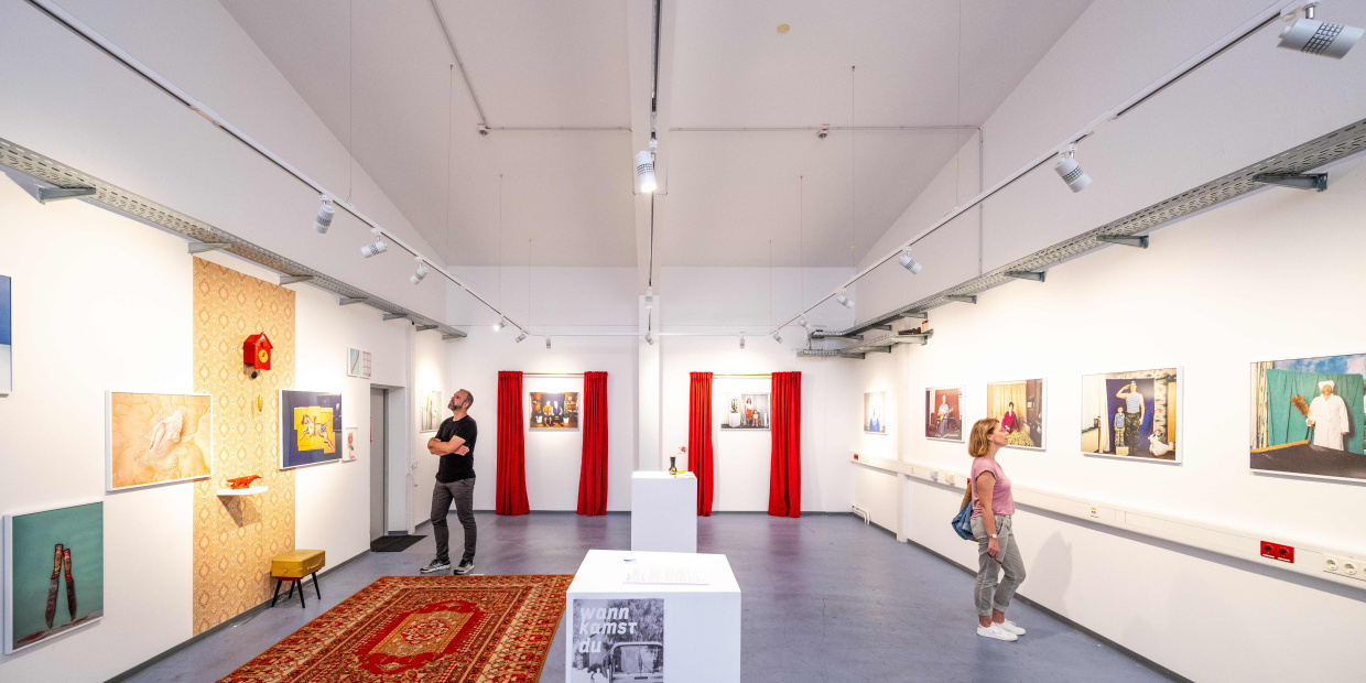 Blick in einen Ausstellungsraum des Kulturhauses