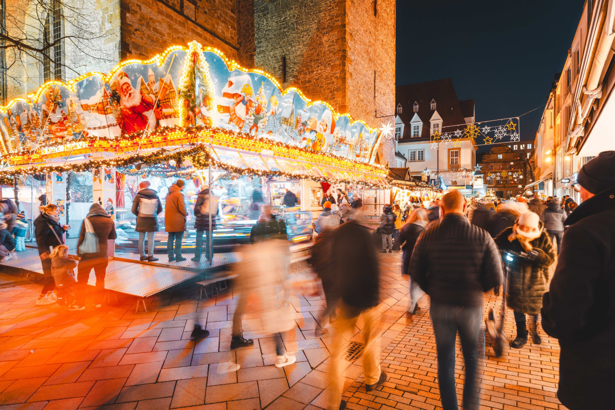 Adult Child City Female Girl Glove Handbag Hat Male Man Night Life Path Person Shoe Urban