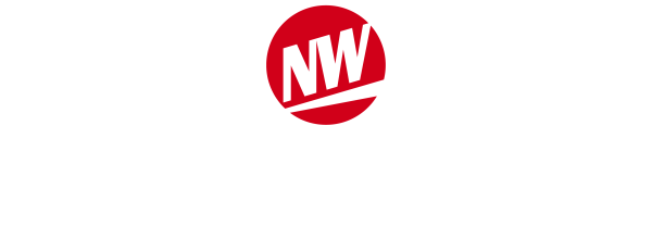 Logo der NW in weiß
