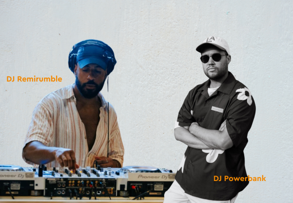 Collage DJ Powerbank und DJ Remirumble
