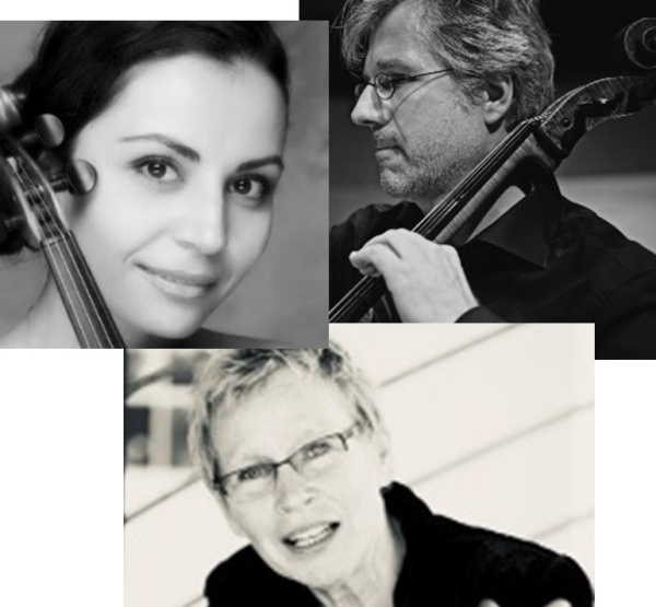 Fotocollage von den drei MusikerInnen