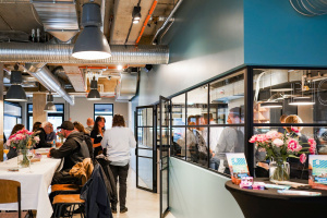 Bielefeld-Partner-Empfang im Harms-Markt